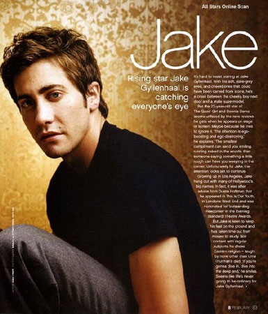 Jake Gyllenhaal Photo (  )    /  - 13