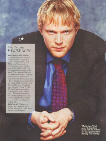 Paul Bettany ( ) /  - 7