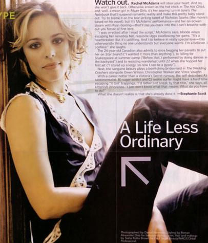 Rachel McAdams Photo (  )    /  - 9