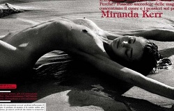 Обнаженная красавица Миранда Керр на обложке итальянского Vogue