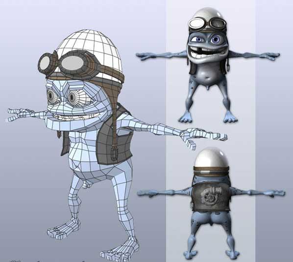 Как нарисовать crazy frog