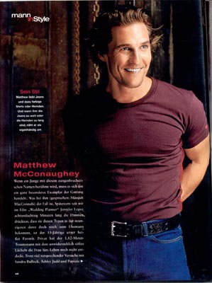 Matthew McConaughey Photo (  )    /  - 10