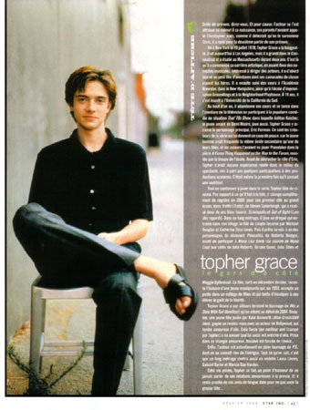 Topher Grace Photo (  )    /  - 17