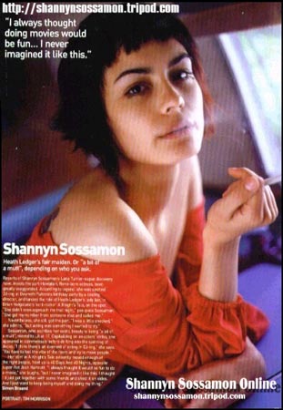 Shannyn Sossamon Photo (  )   /  - 4