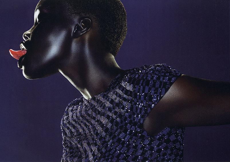 Alek Wek ( ) /  - 7