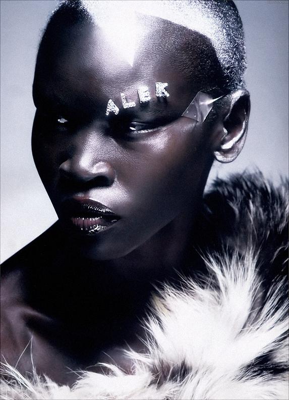 Alek Wek ( ) /  - 24