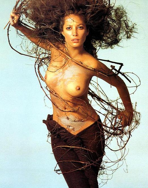 Christy Turlington ( ) /  - 17