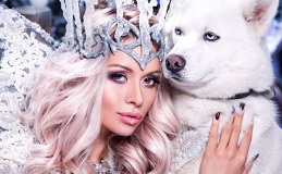 Алиса Балашова примерила образ Снежной королевы