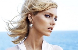 Польская модель Аня Рубик снялась в ретро-рекламе Apart