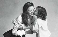 Миранда Керр снялась со своим сыночком для Vogue Australia